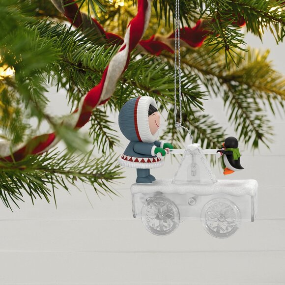 New! Frosty Friends Handcar Hijinks Halmark Keepsake Christmas Ornament 2021 - Picture 5 of 5